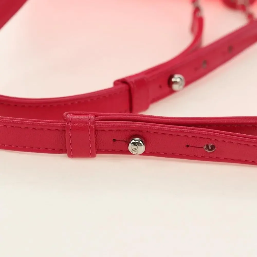 Chanel Matelasse Chain Backpack Pink